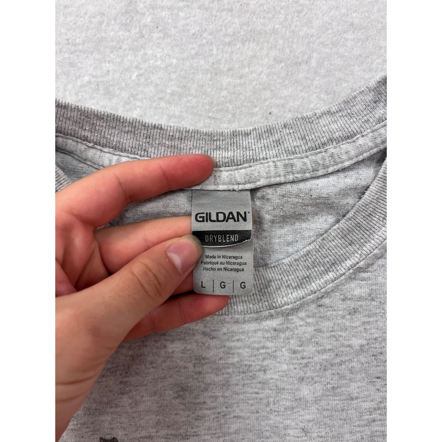 Minnesota Graphic Tee Gray Mens L #17A