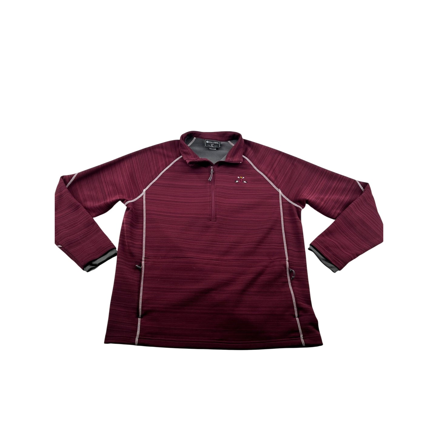 Holloway Embroidered Hockey Adult Large 1/4 Zip Pullover Jacket #6142