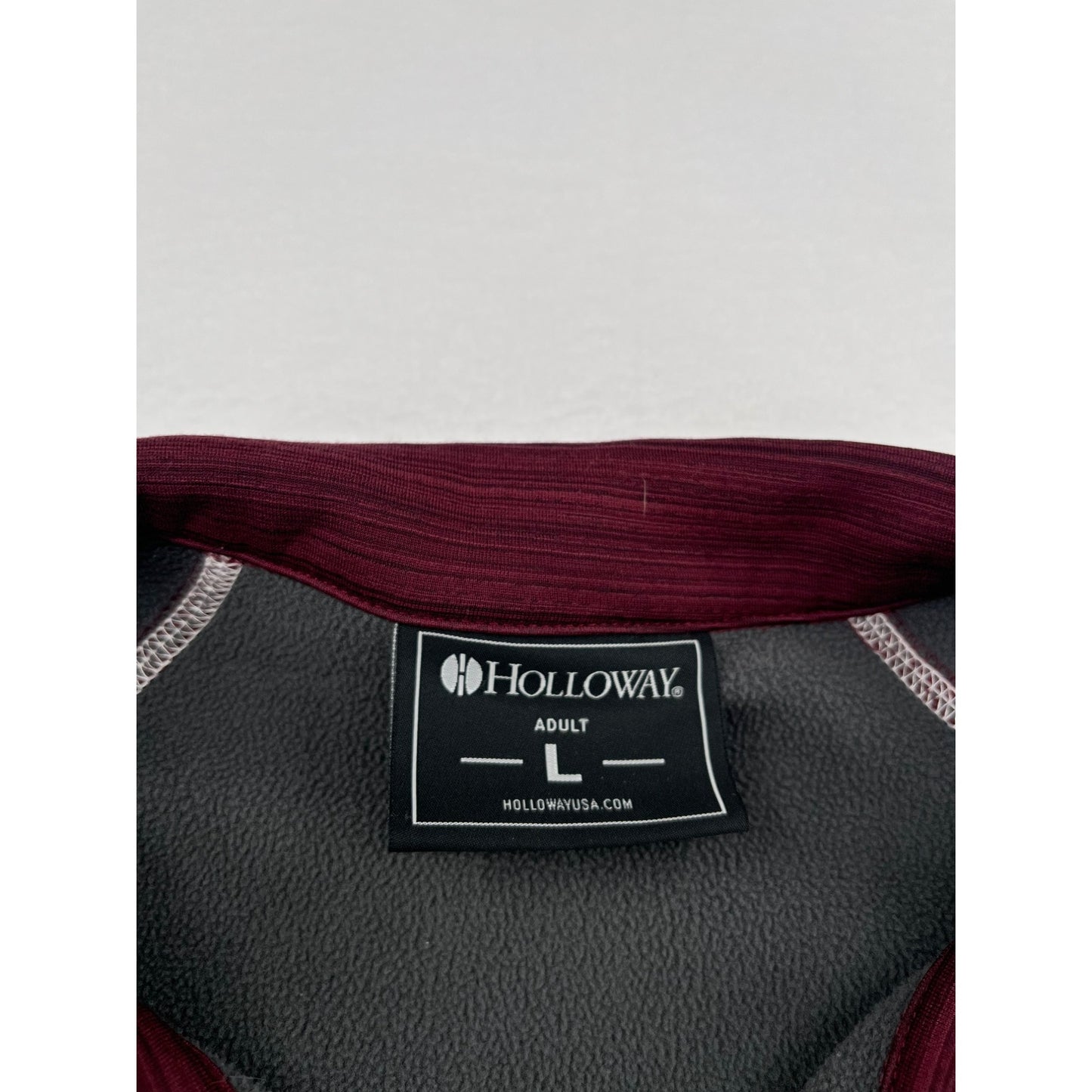 Holloway Embroidered Hockey Adult Large 1/4 Zip Pullover Jacket #6142