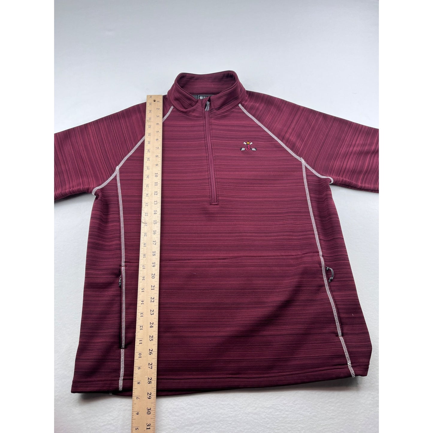 Holloway Embroidered Hockey Adult Large 1/4 Zip Pullover Jacket #6142
