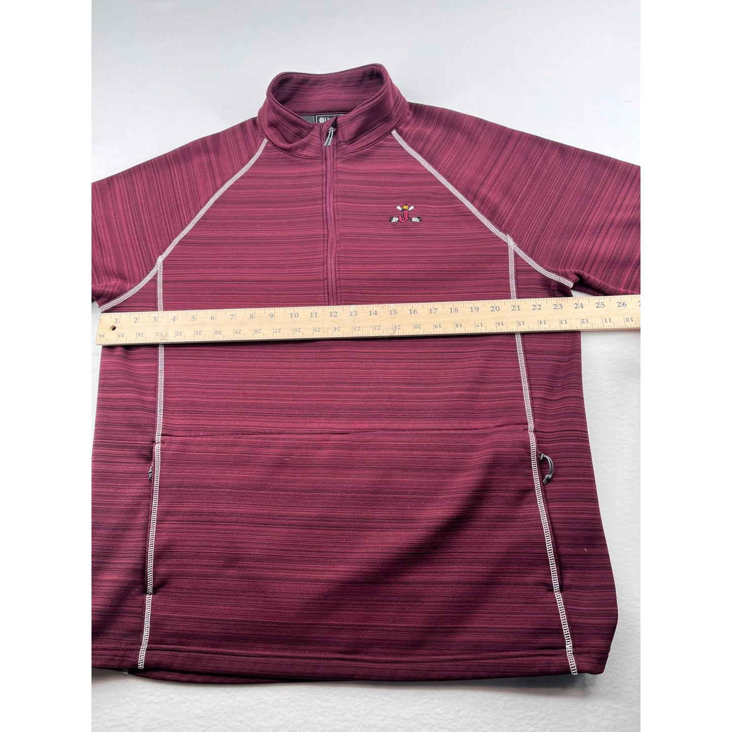 Holloway Embroidered Hockey Adult Large 1/4 Zip Pullover Jacket #6142
