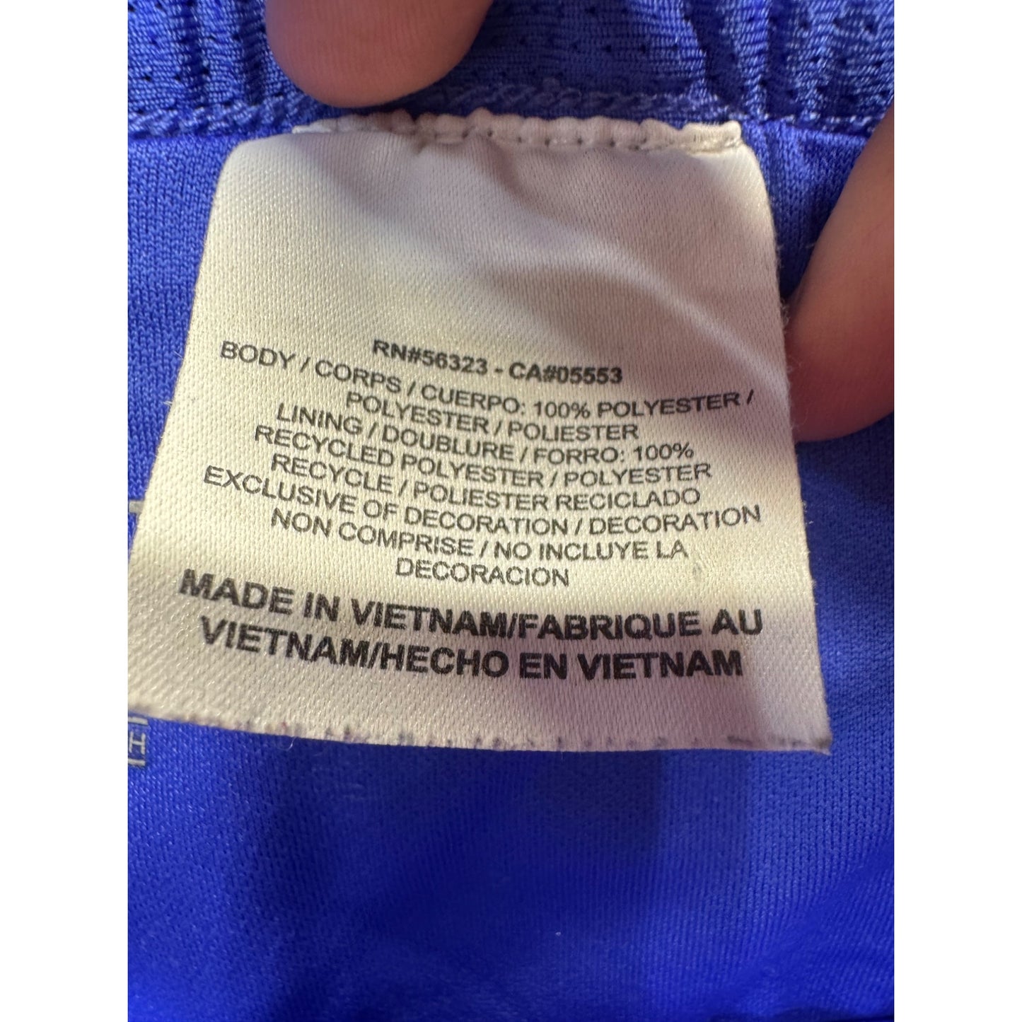 Nike Blue Dri-FIT Running Shorts Size S #7968
