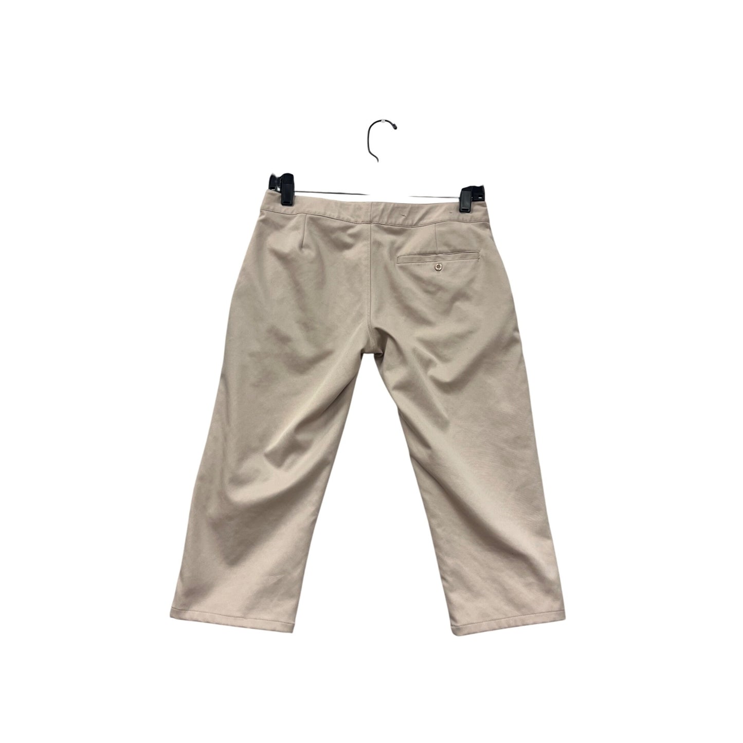 Under Armour Womens Capri Golf Pants Beige Size 2 #6623