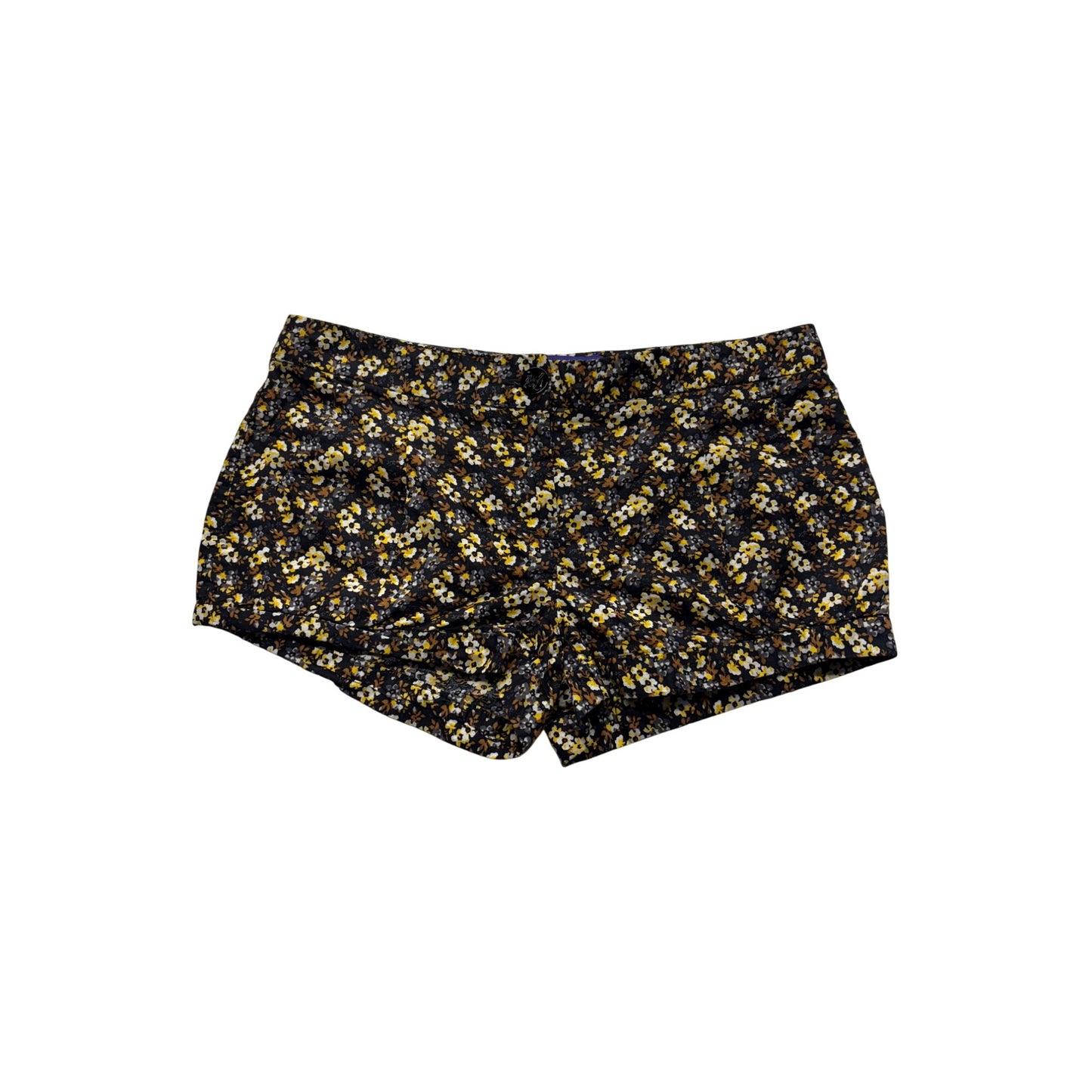 Miley Cyrus & Max Azria Floral Print Y2K shorts #7570