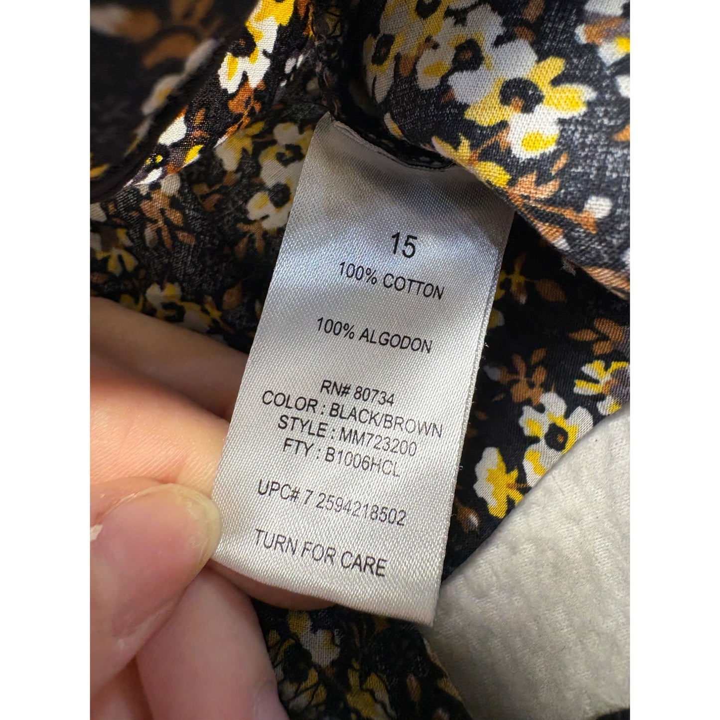 Miley Cyrus & Max Azria Floral Print Y2K shorts #7570