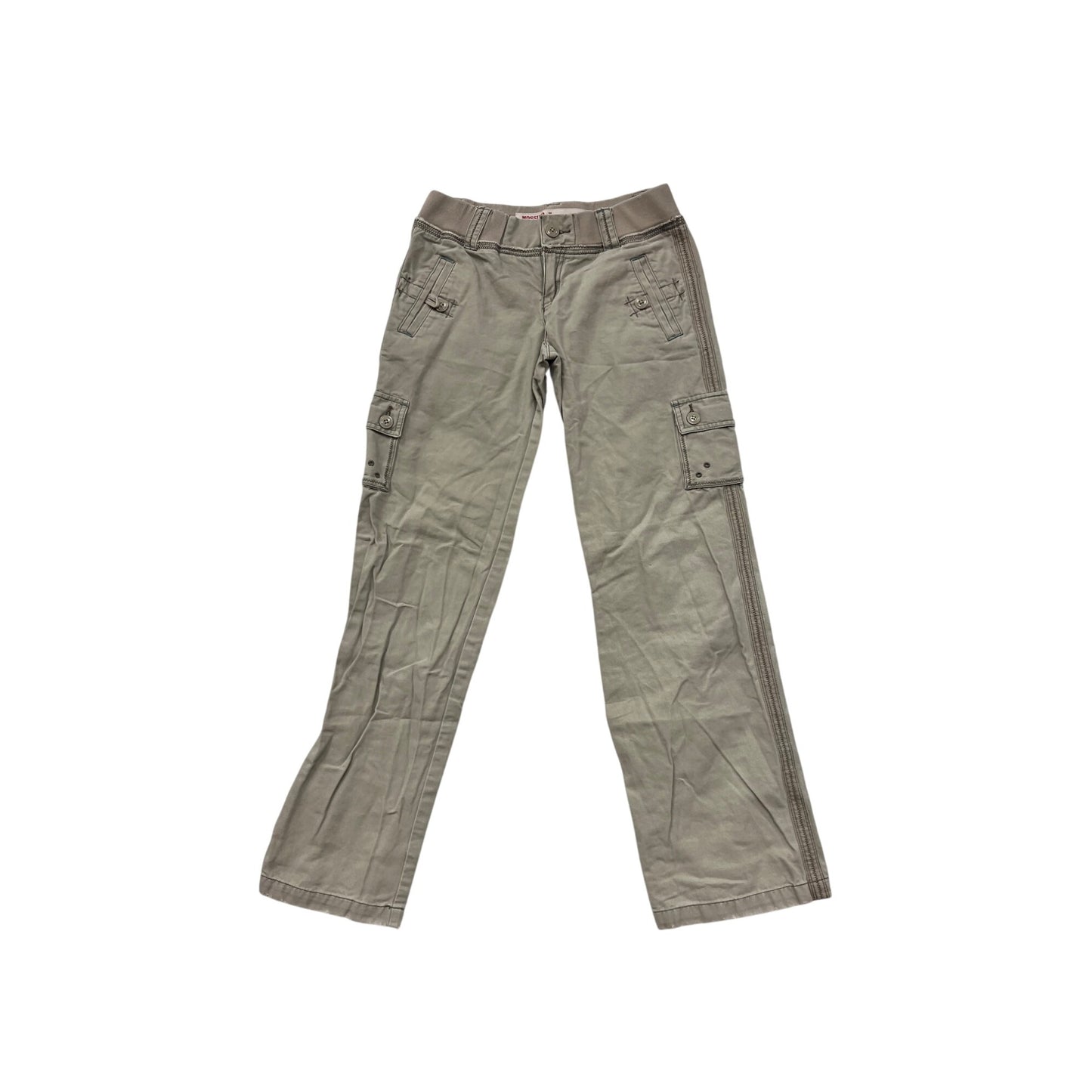 Mossimo Womens Low Rise Relaxed Cargo Pants Size 3 #8260