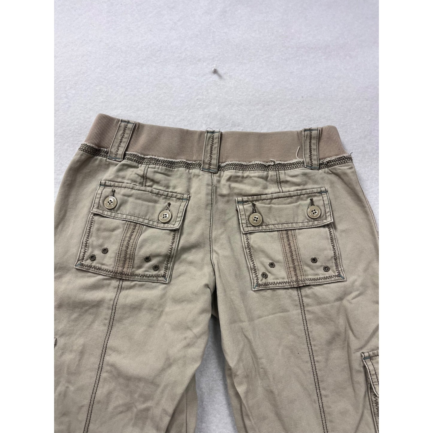 Mossimo Womens Low Rise Relaxed Cargo Pants Size 3 #8260