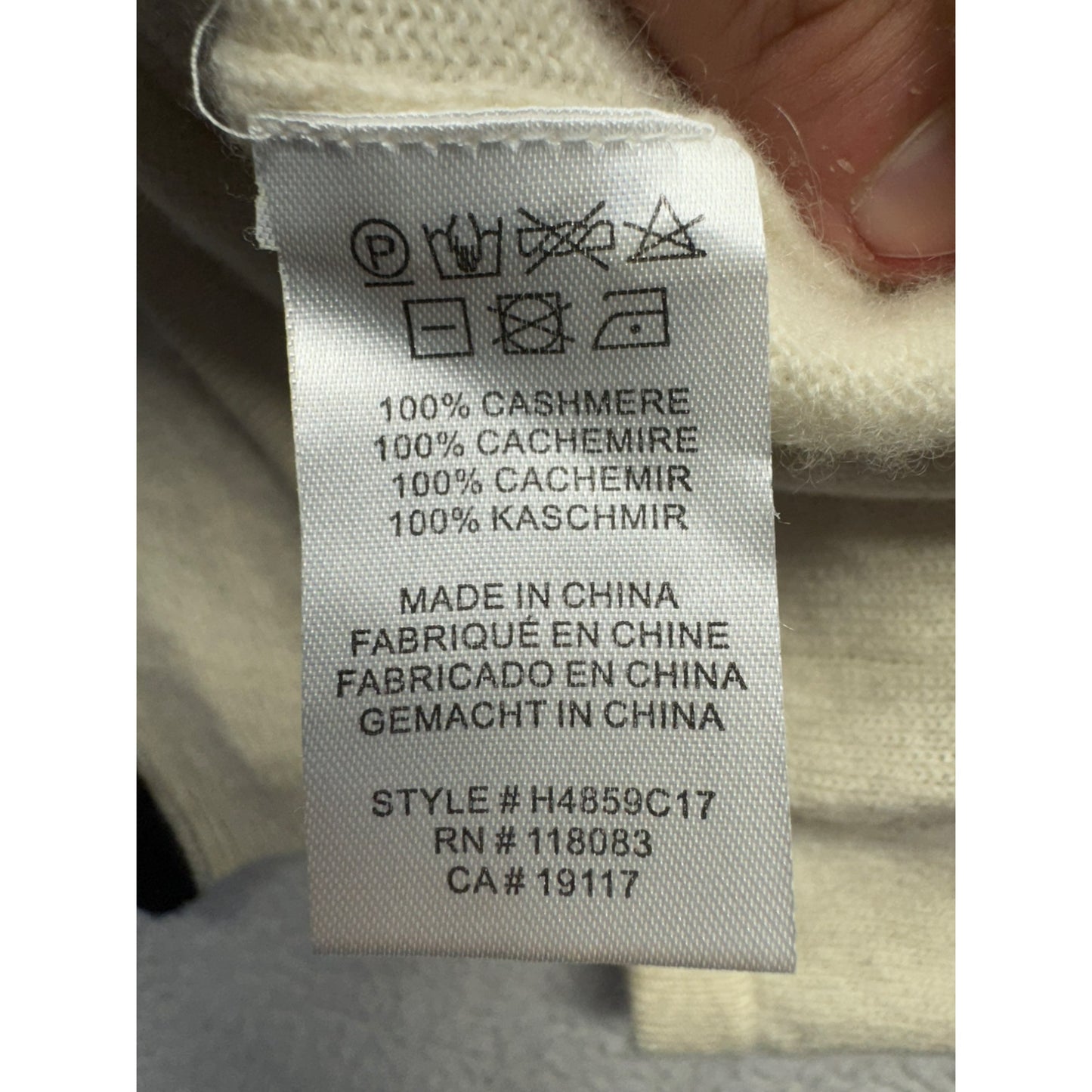 Minnie Rose Cashmere Ski Sweater#5655