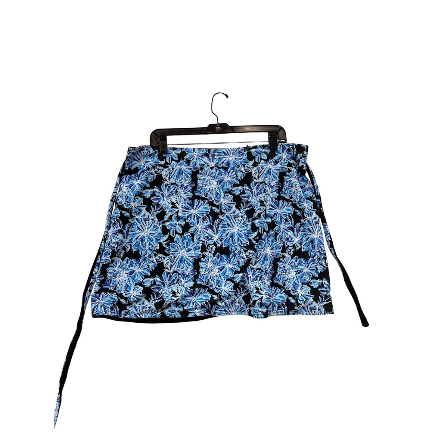 HDE Floral Swim Skirt With Side Tie XL/XXL Polyester #8374