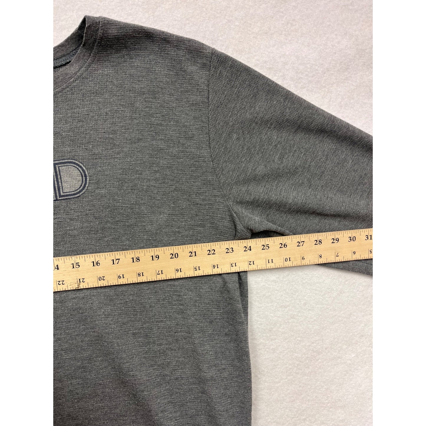 Mission Ridge Mens XL Gray "Kind" Graphic Long Sleeve Shirt #6538
