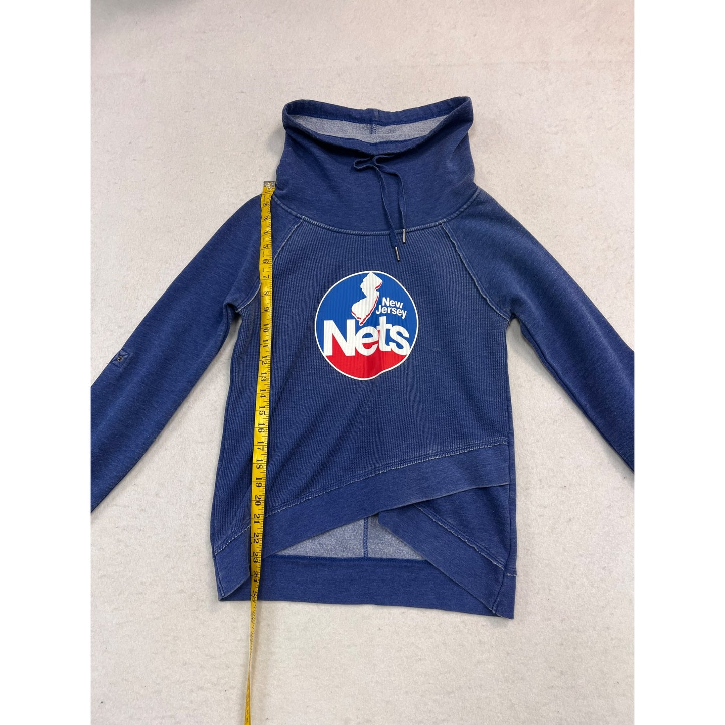 Women’s NBA Nets Allysa Milano Classics Wildcard Spiral Sweatshirt #2667