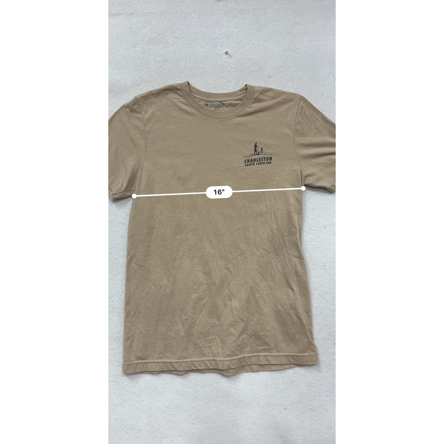 Charleston South Carolina Graphic Tee Medium Short Sleeve T-Shirt #128A