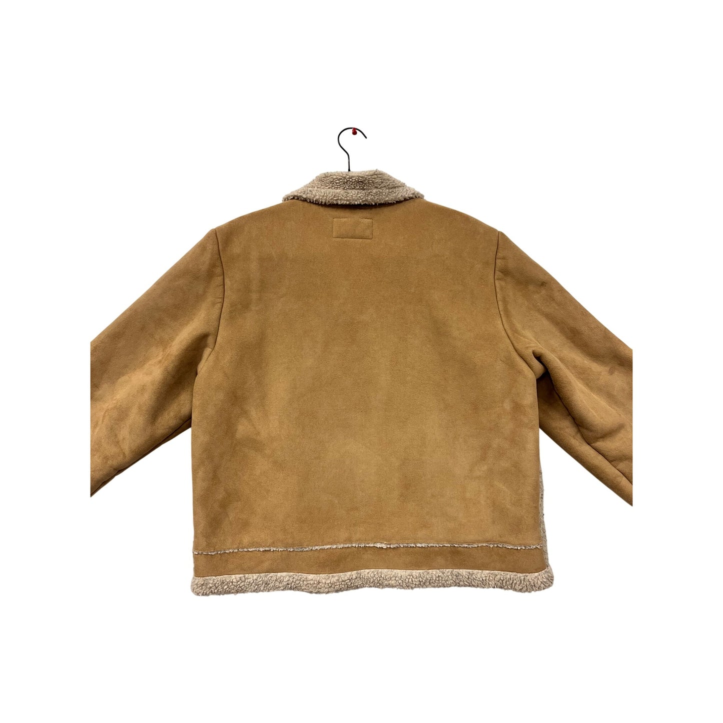 Women’s Outback Loveland Suede & Sherpa Lined Tan & Cream Jacket #6051