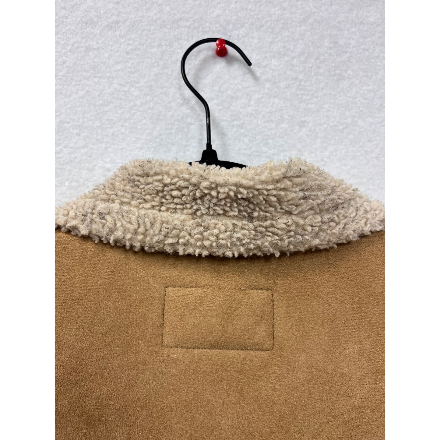 Women’s Outback Loveland Suede & Sherpa Lined Tan & Cream Jacket #6051