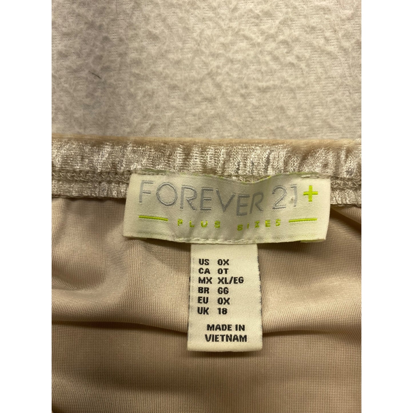 Gold Velvet Off-Shoulder Dress Forever 21+ #7332