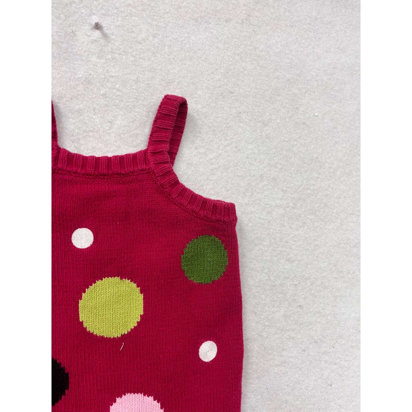Gymboree Girls Polka Dot Knit Dress Size 3 #8384