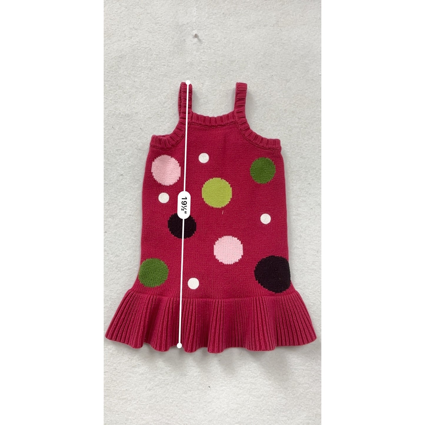 Gymboree Girls Polka Dot Knit Dress Size 3 #8384