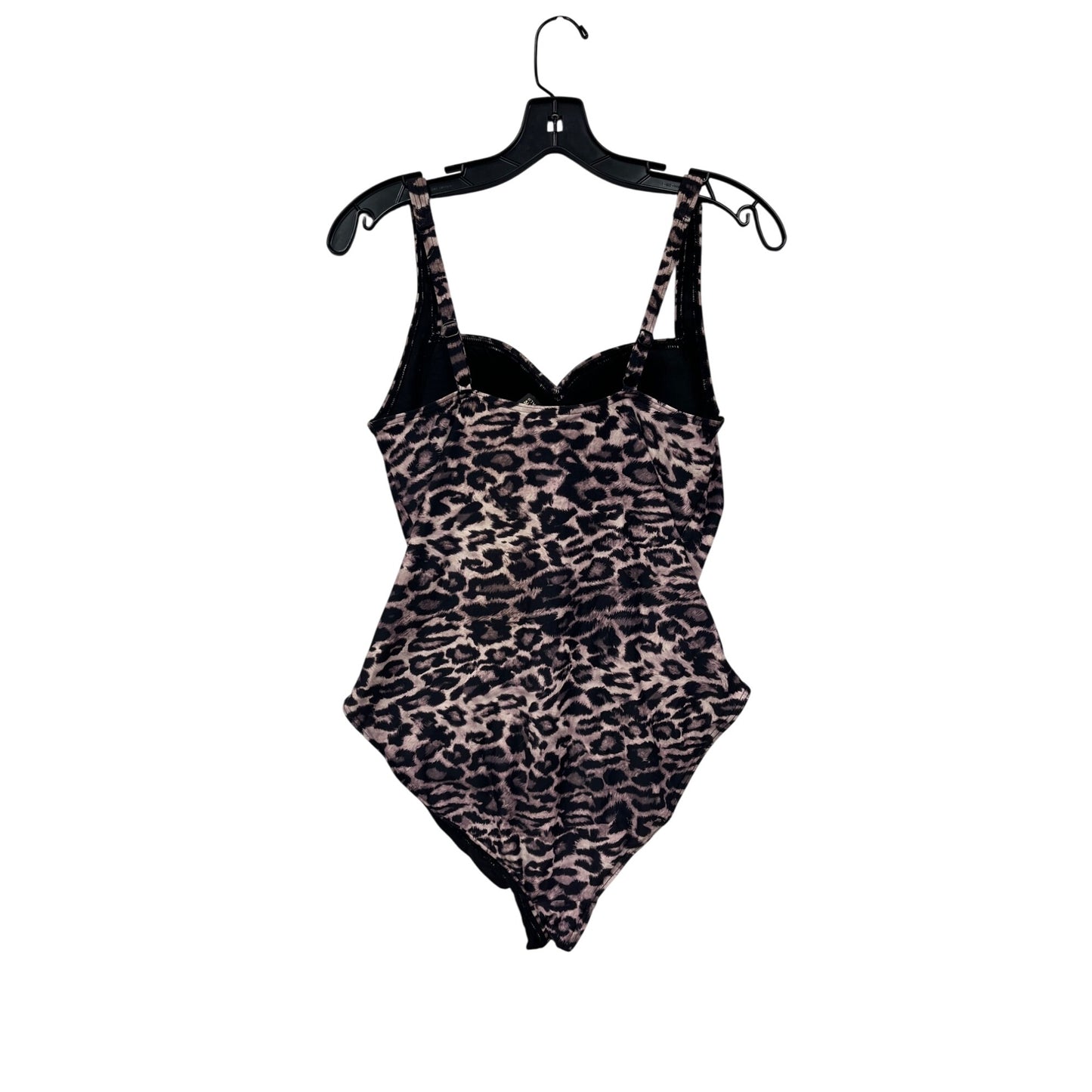 Bond-Eye Australia Leopard Print One-Piece Swimsuit Size 14 #8365