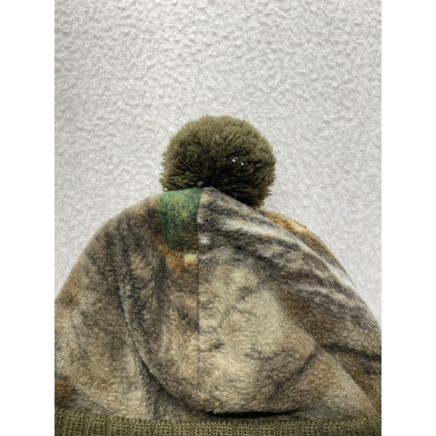 Toddler Hot Shot Lil Hunter Fleece Camo Hat With Ear Flaps & Pom Pom #7087