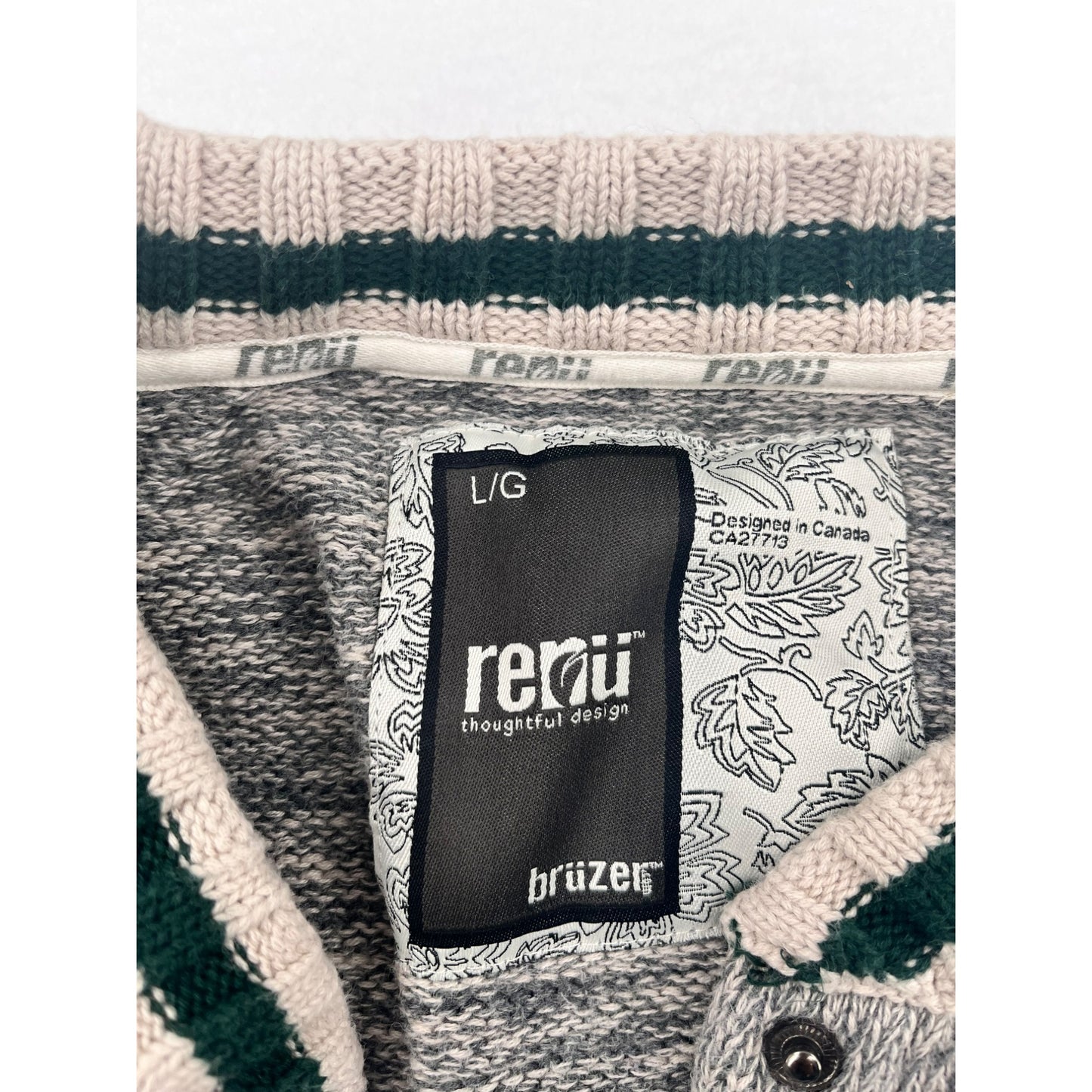 NDSU Womnes Repu Bruzer Varsity Style Cardigan Sweater #6134