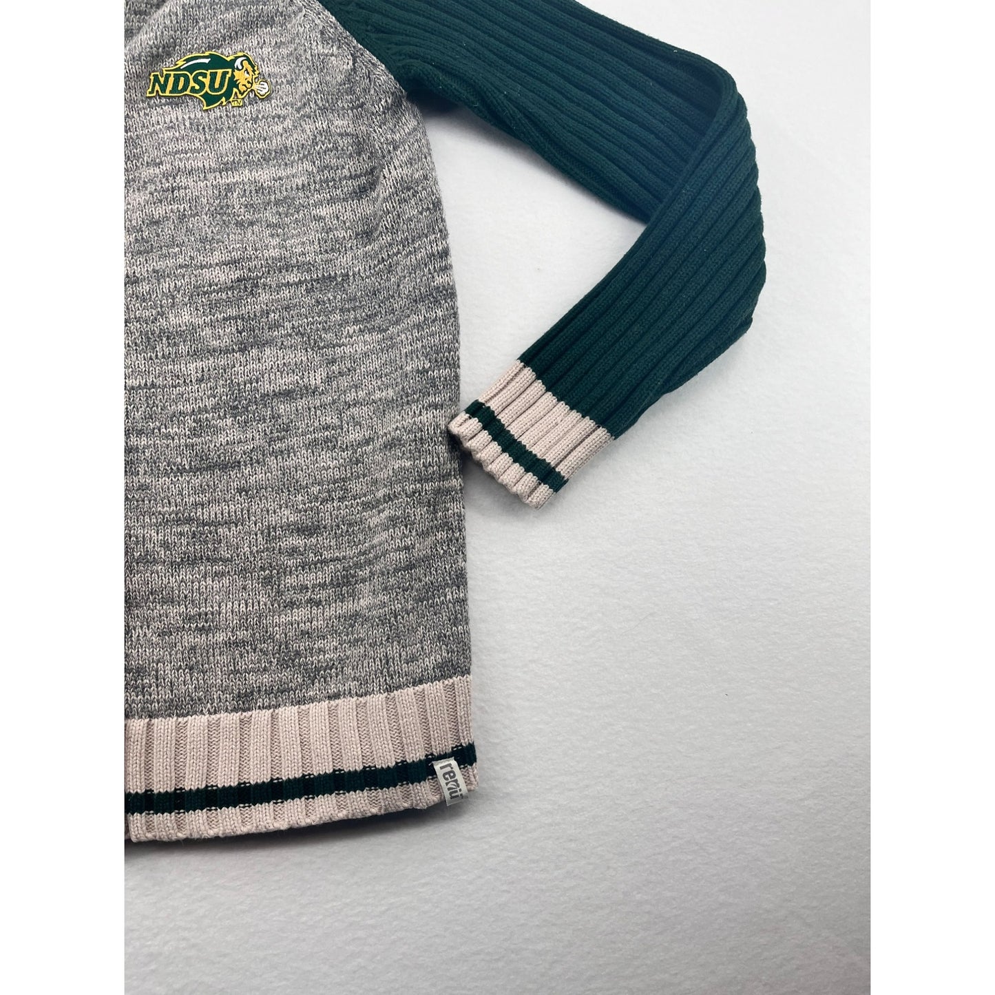 NDSU Womnes Repu Bruzer Varsity Style Cardigan Sweater #6134
