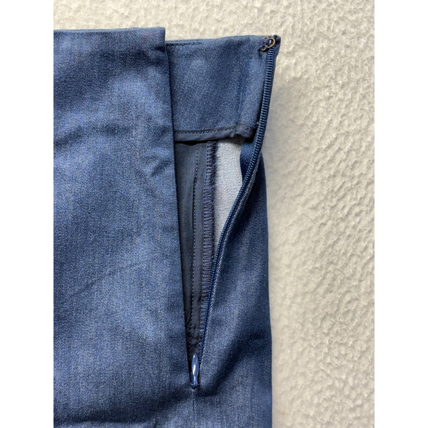 Loft Womens Blue High-Waist Sailor Shorts #7571