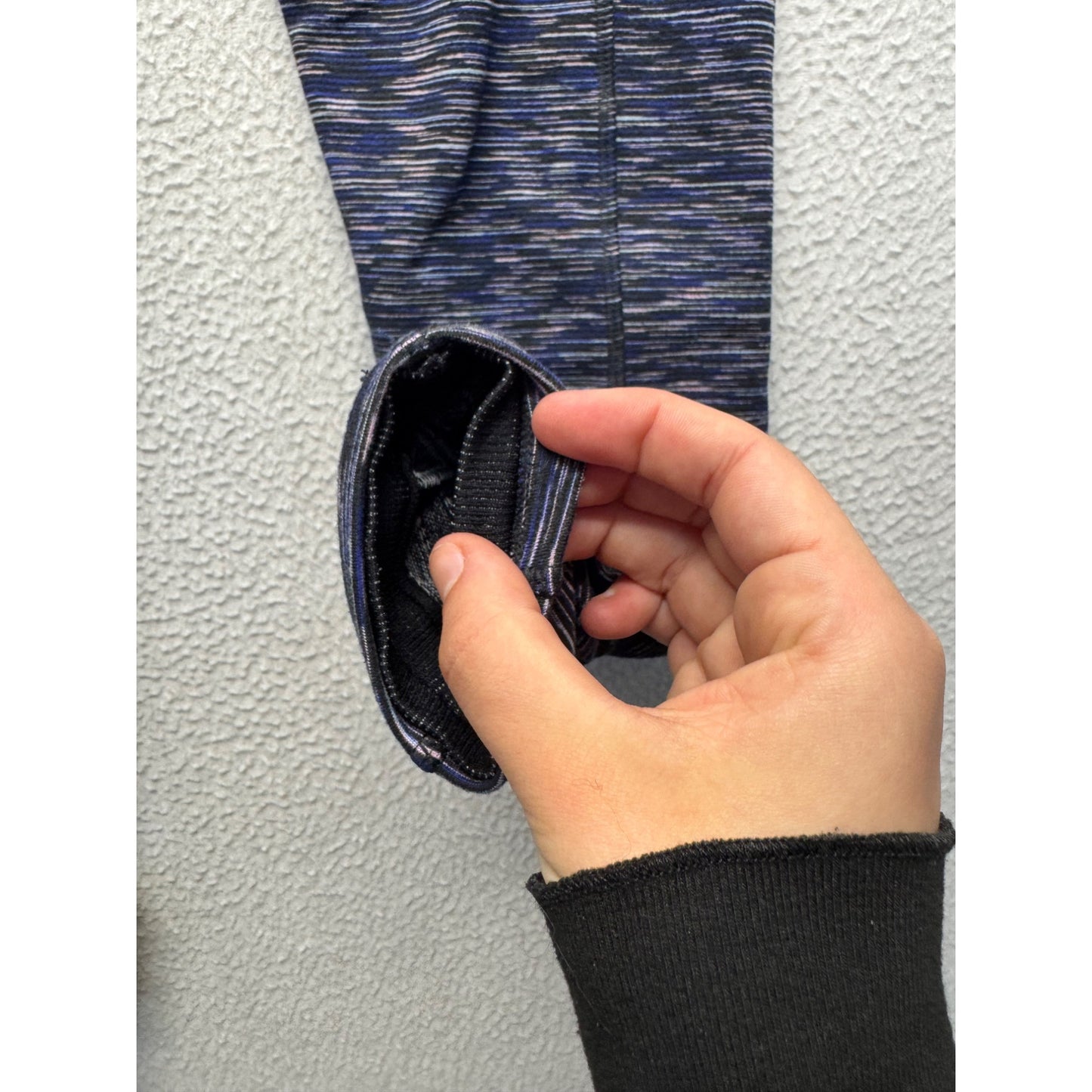Kyodan Thermal Athletic Leggings Small Size With Side Pockets #9152