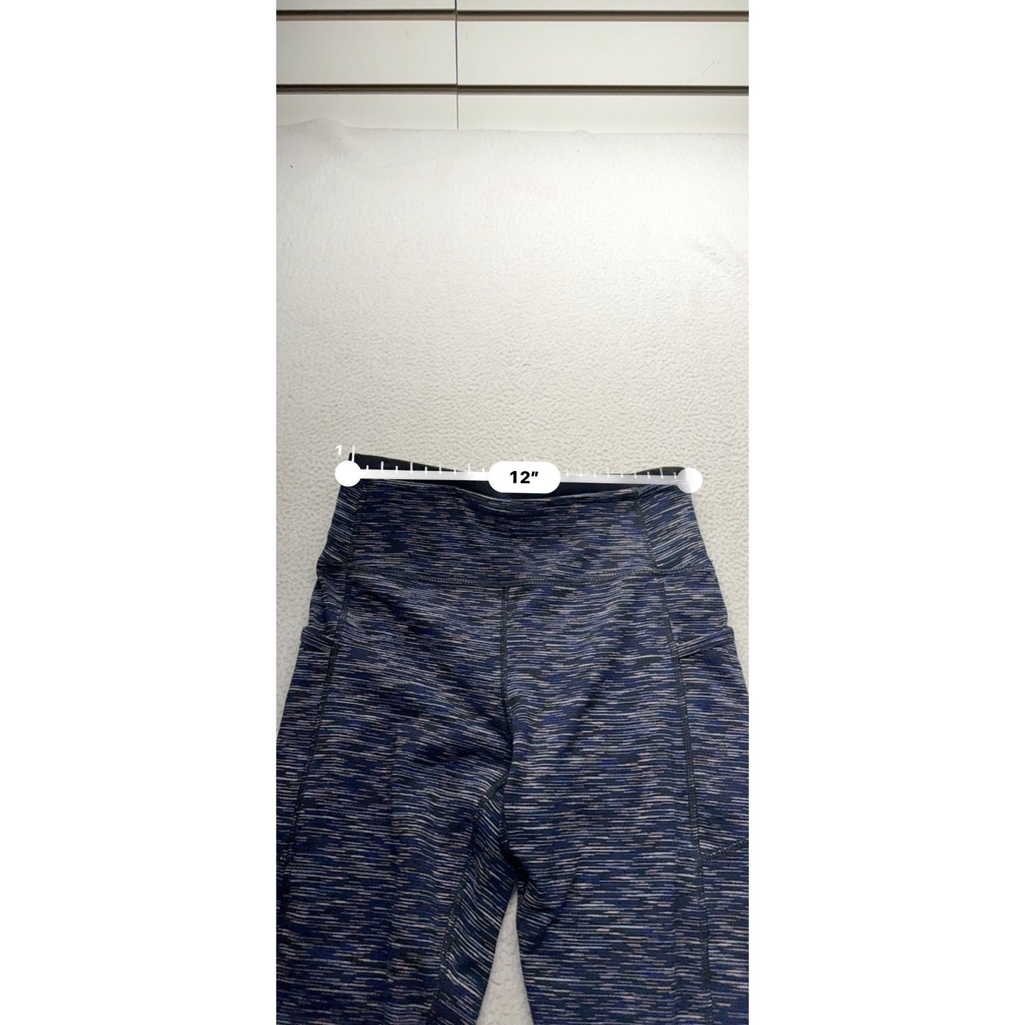 Kyodan Thermal Athletic Leggings Small Size With Side Pockets #9152