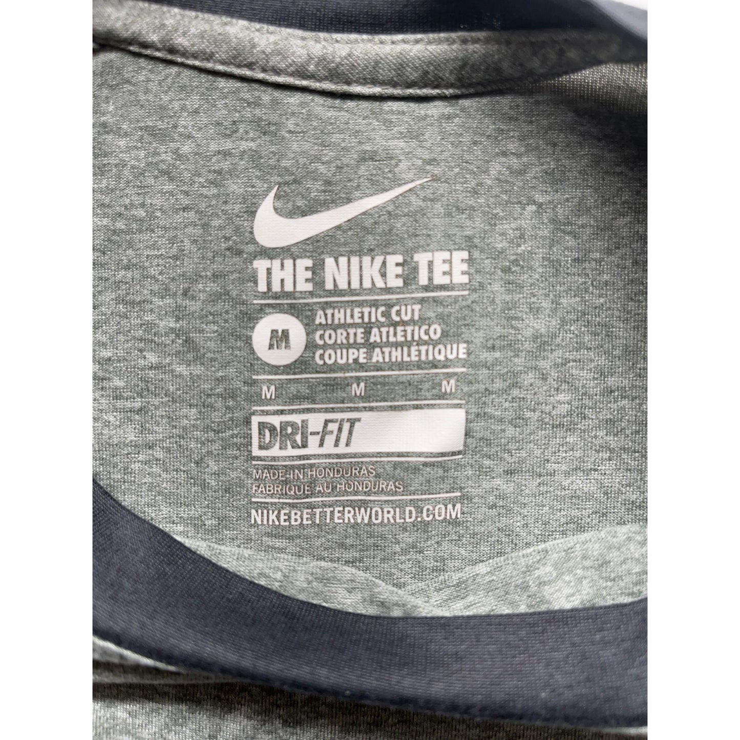 Men’s Nike Dri-Fit BSBL Athletic Cut Raglan 3/4 Sleeve Tee Shirt #2972