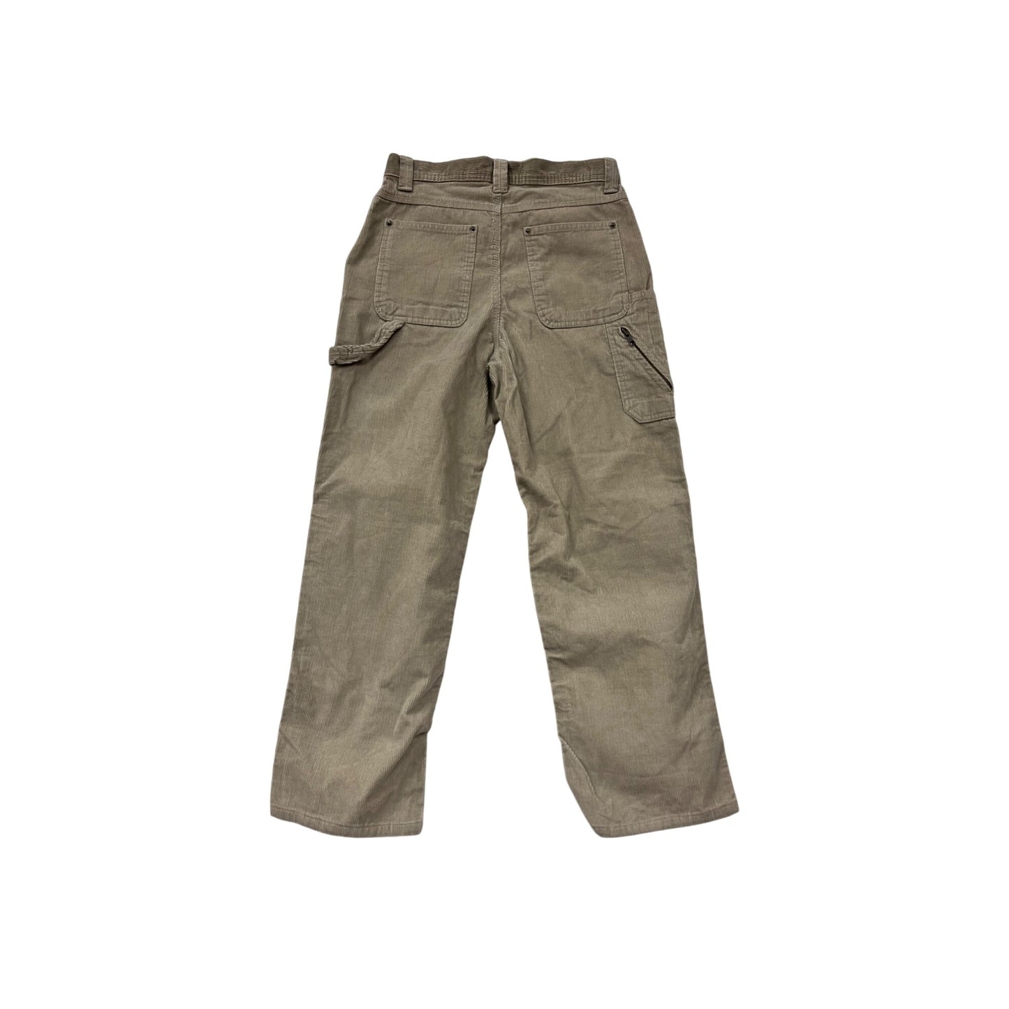Green Dog Womens Cargo Corduroy Pants Size 12 #8032