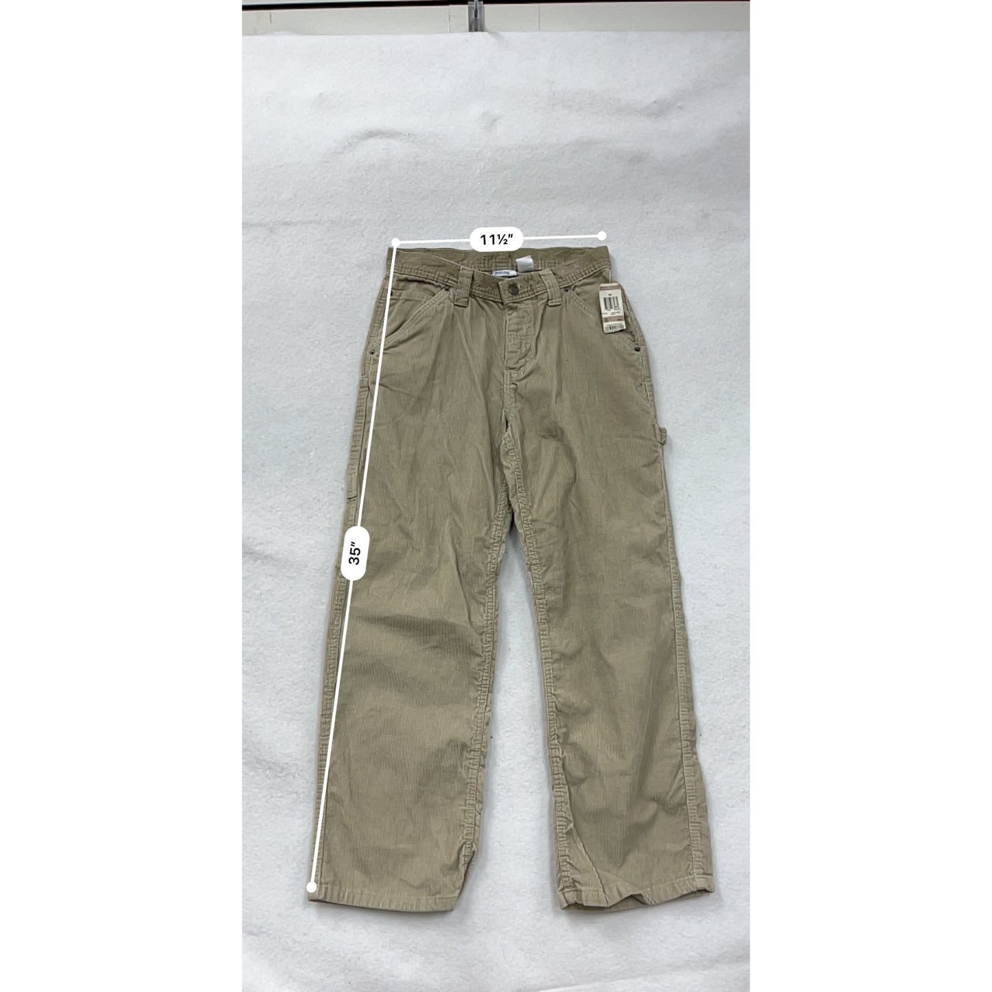 Green Dog Womens Cargo Corduroy Pants Size 12 #8032