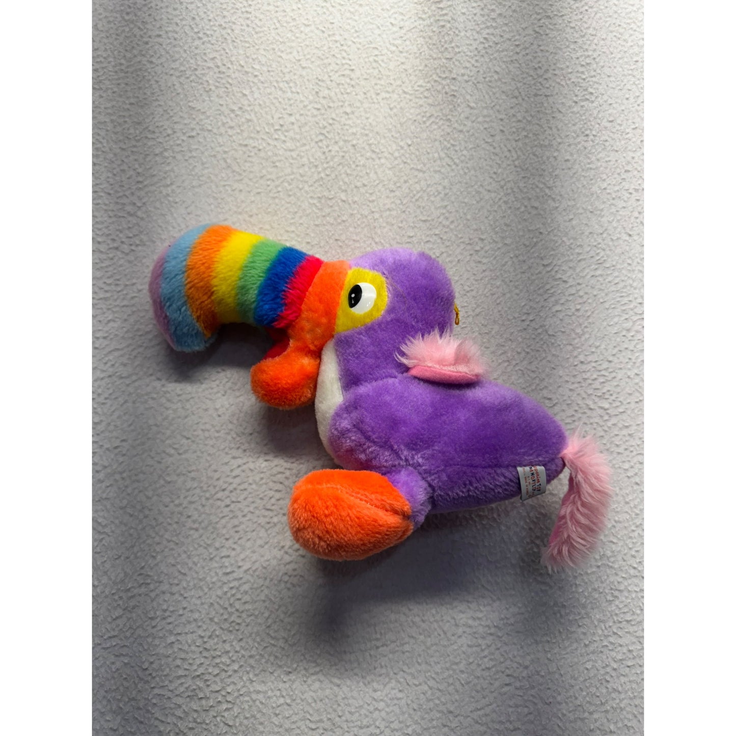 Vintage Superior Toy Purple Tuscan Plush #5830