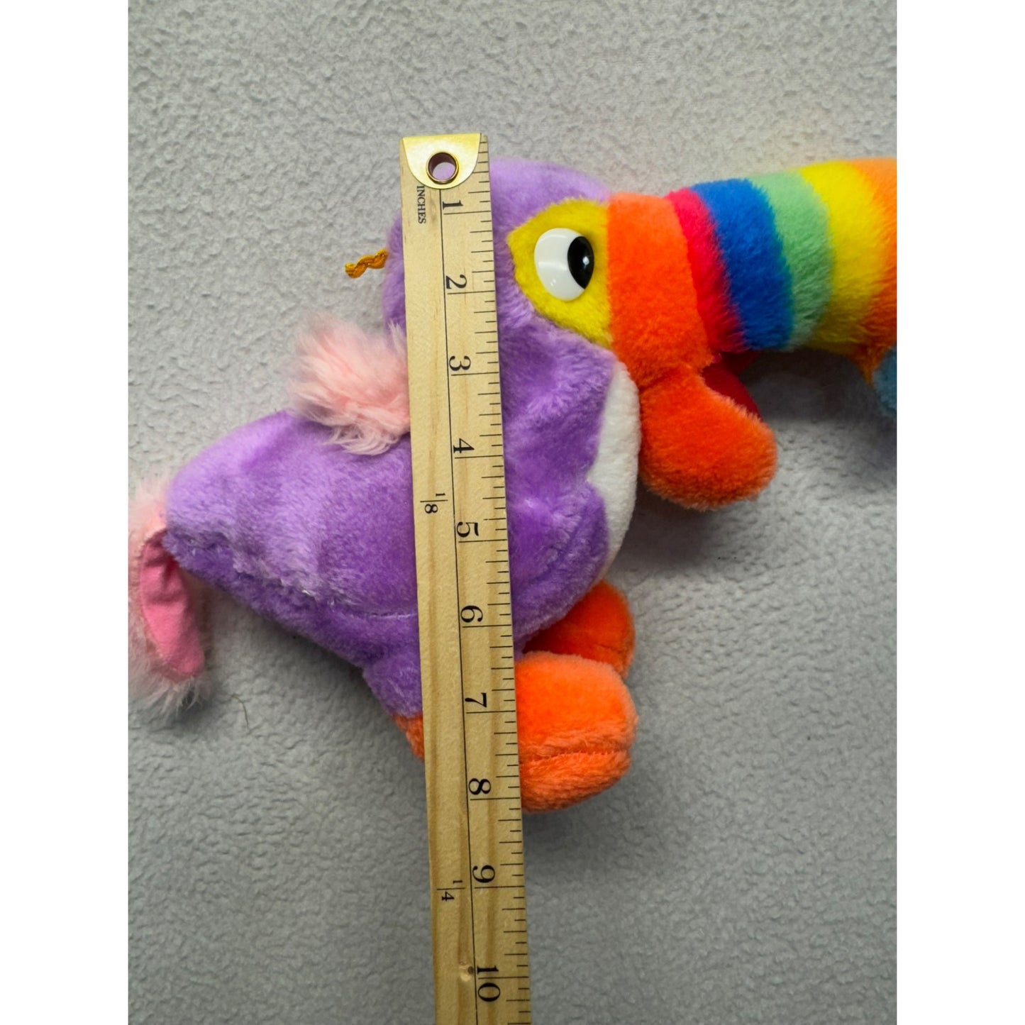 Vintage Superior Toy Purple Tuscan Plush #5830