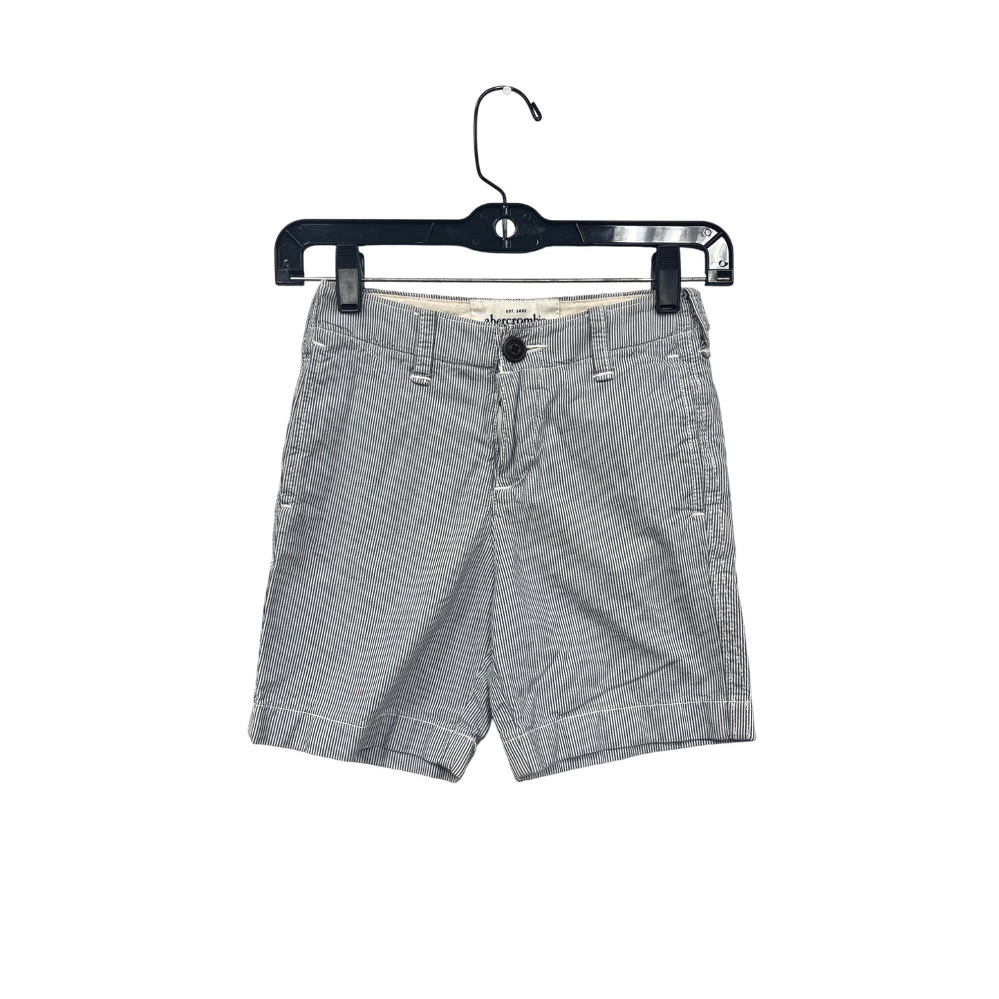 Abercrombie Kids Boys Striped Cotton Shorts Size 8 #8001