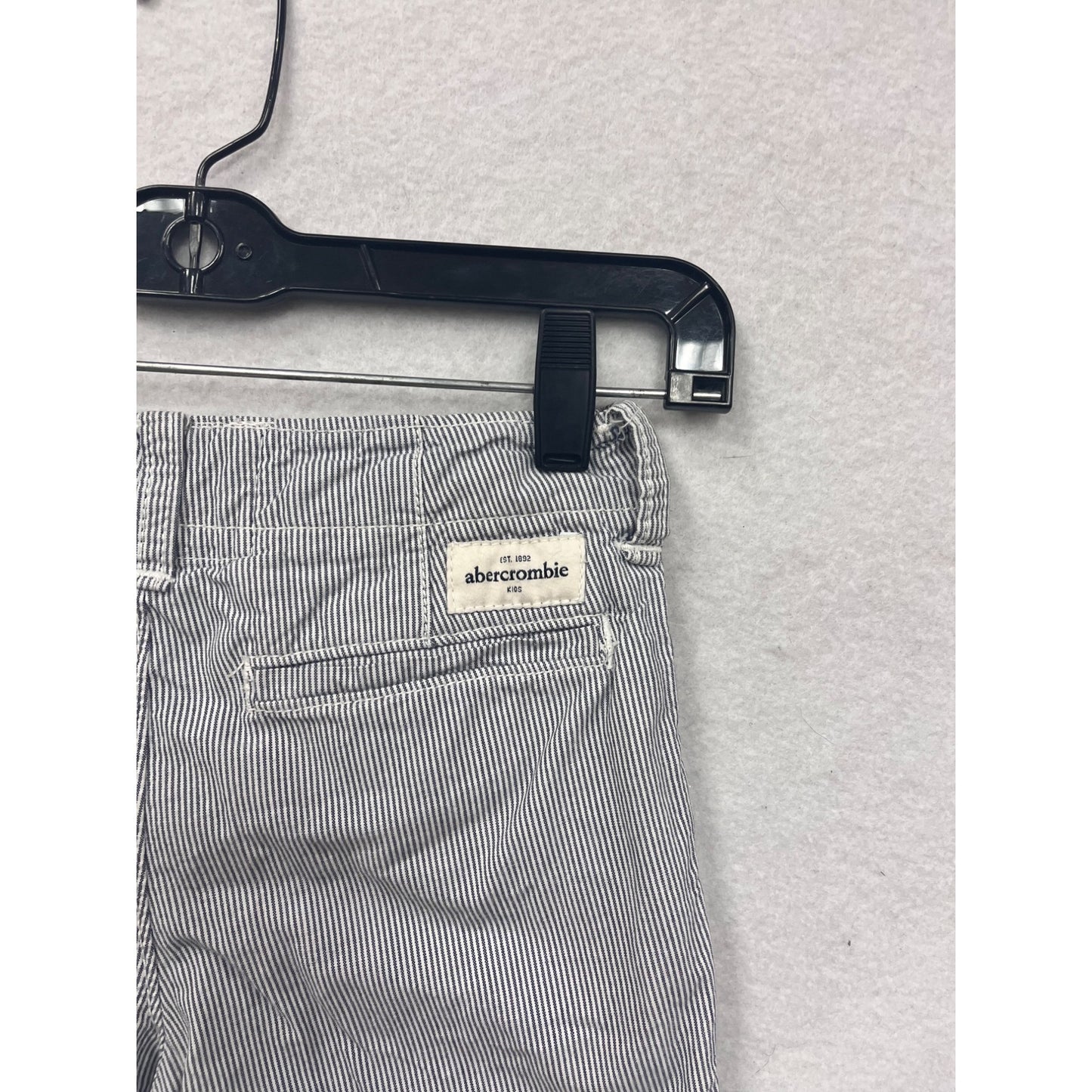 Abercrombie Kids Boys Striped Cotton Shorts Size 8 #8001