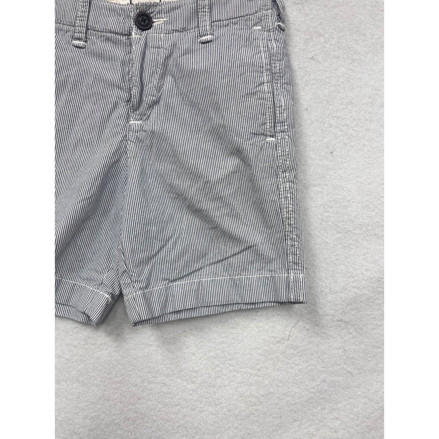Abercrombie Kids Boys Striped Cotton Shorts Size 8 #8001