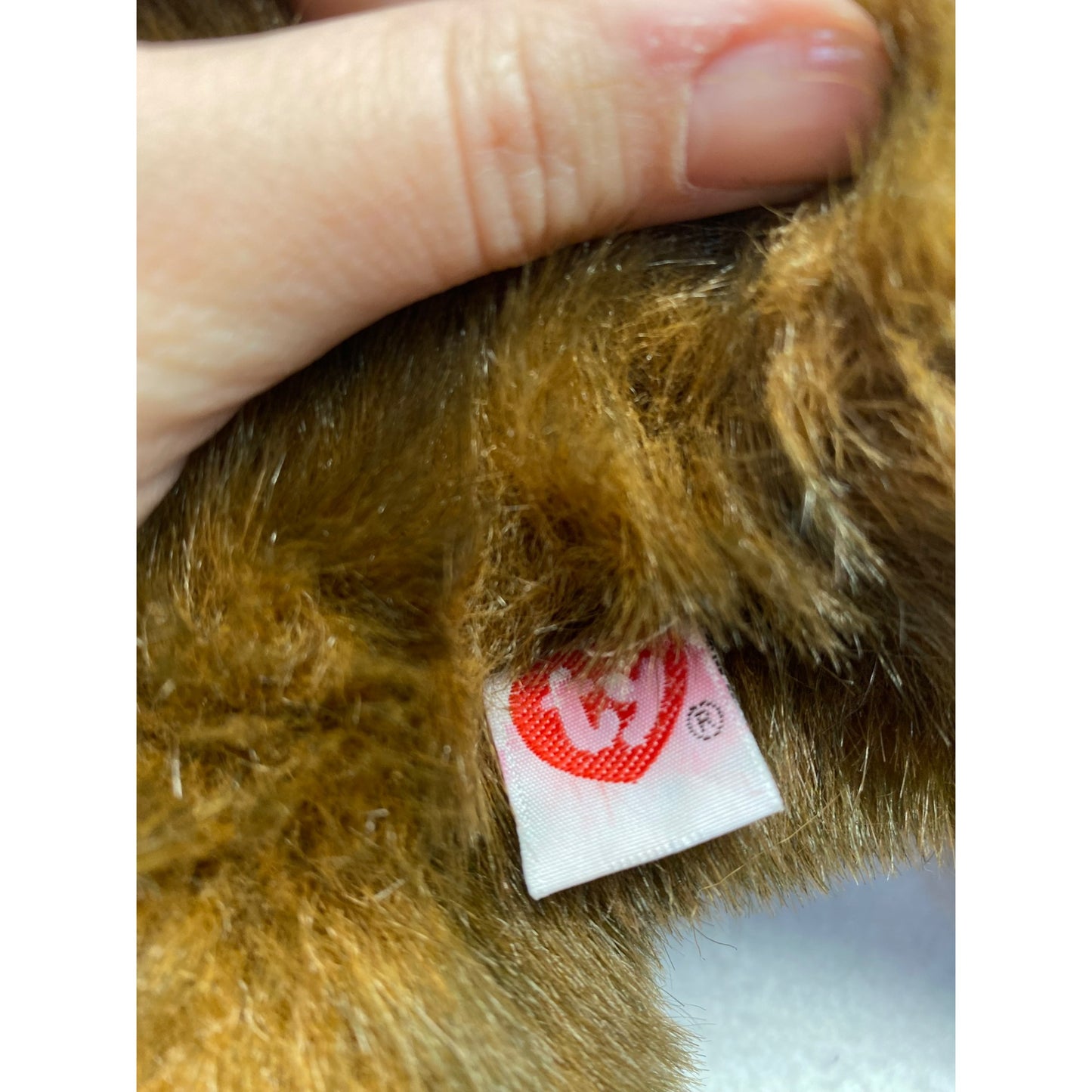 Vintage 1996 TY Grizzly bear plush #5744