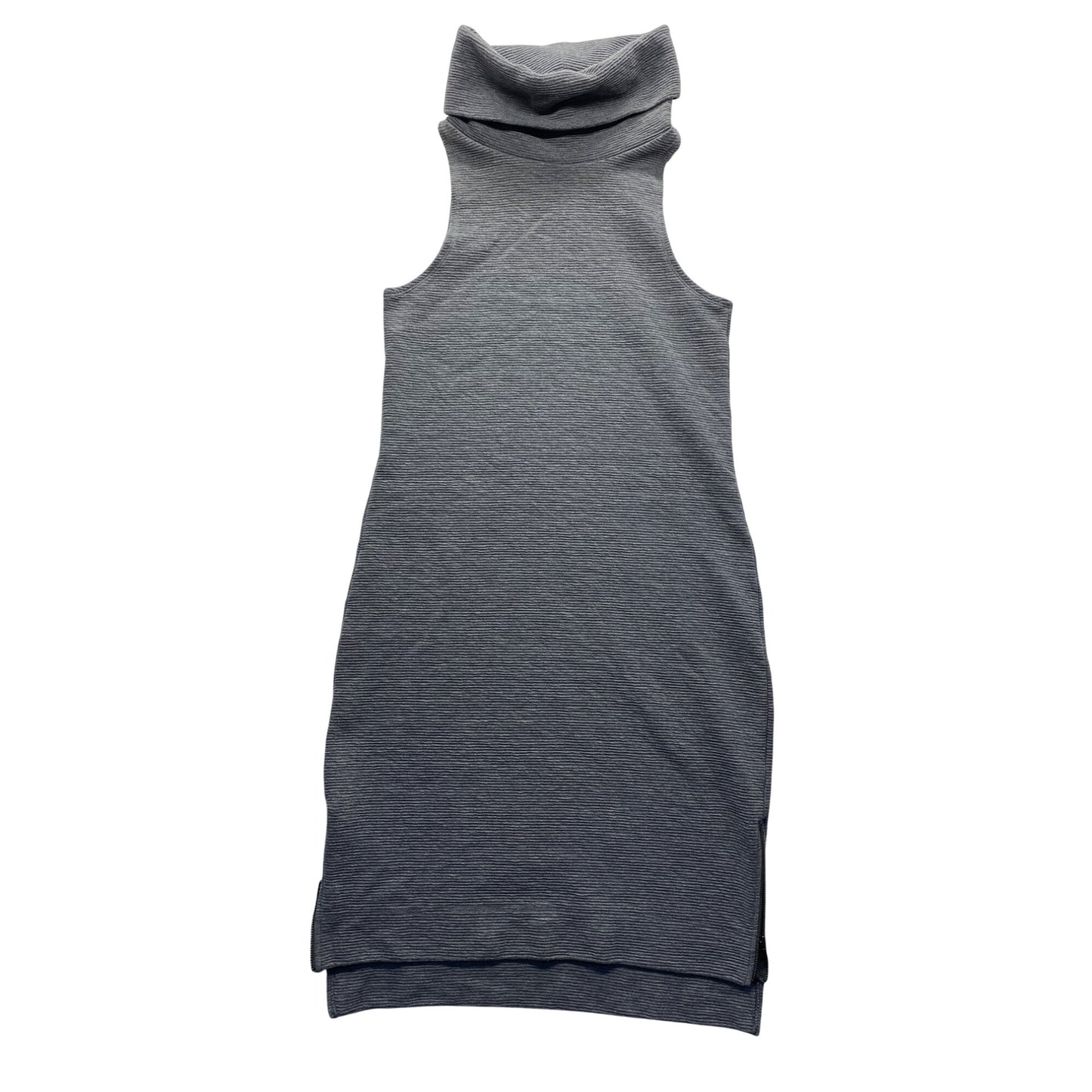 Banana Republic XS Sleeveless Gray Turtleneck Dress #7047