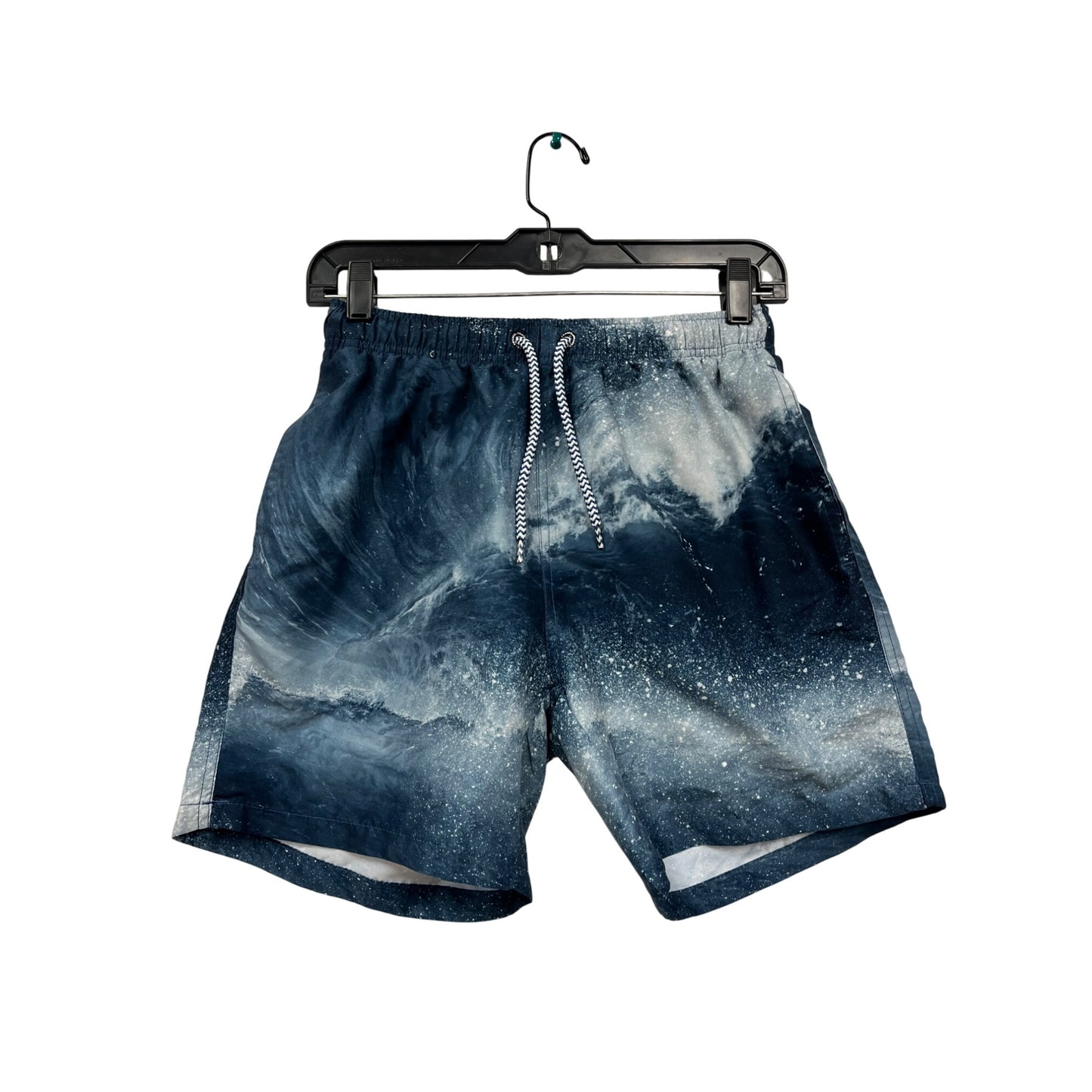 Franks Youth Ocean Wave Print Swim Shorts #6060