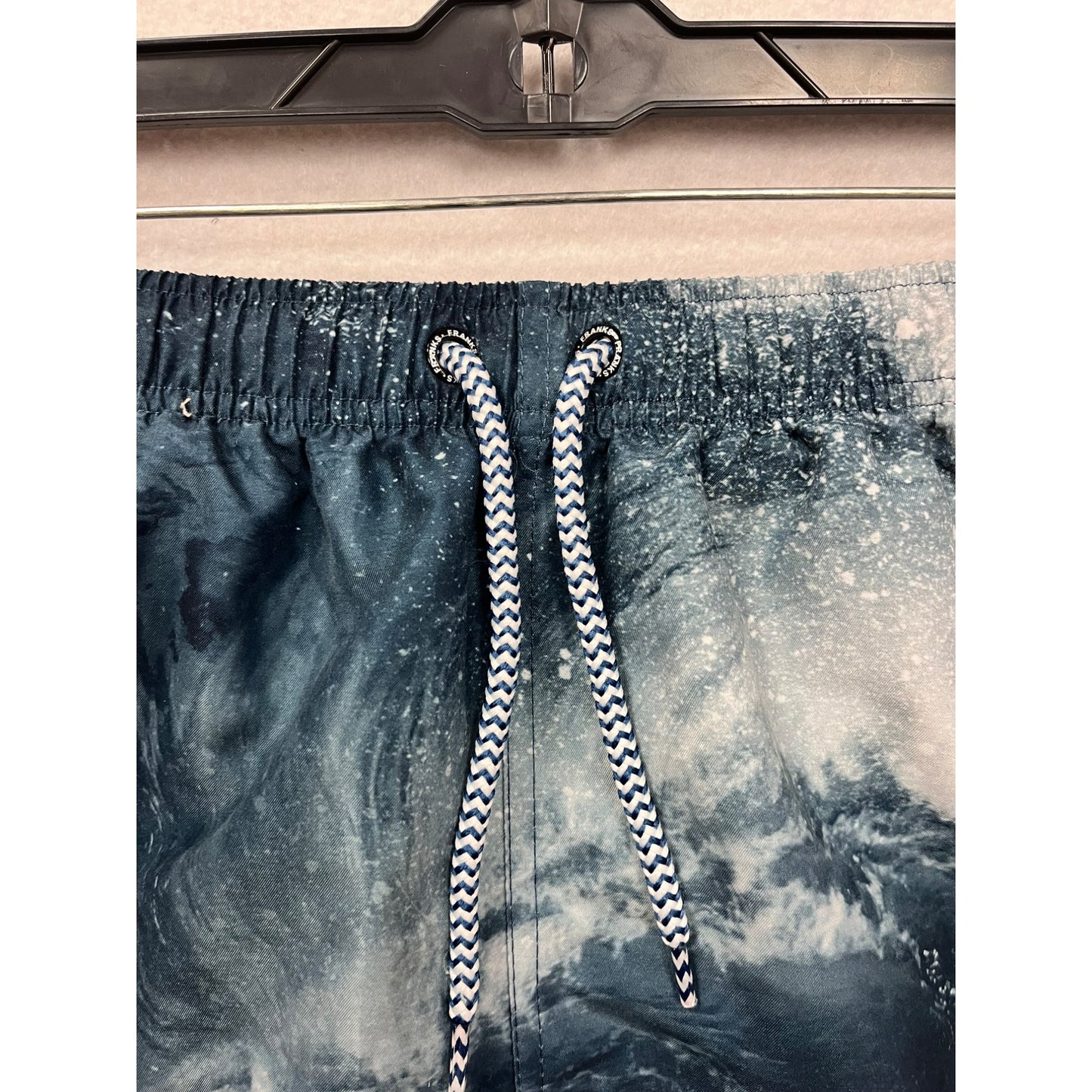Franks Youth Ocean Wave Print Swim Shorts #6060
