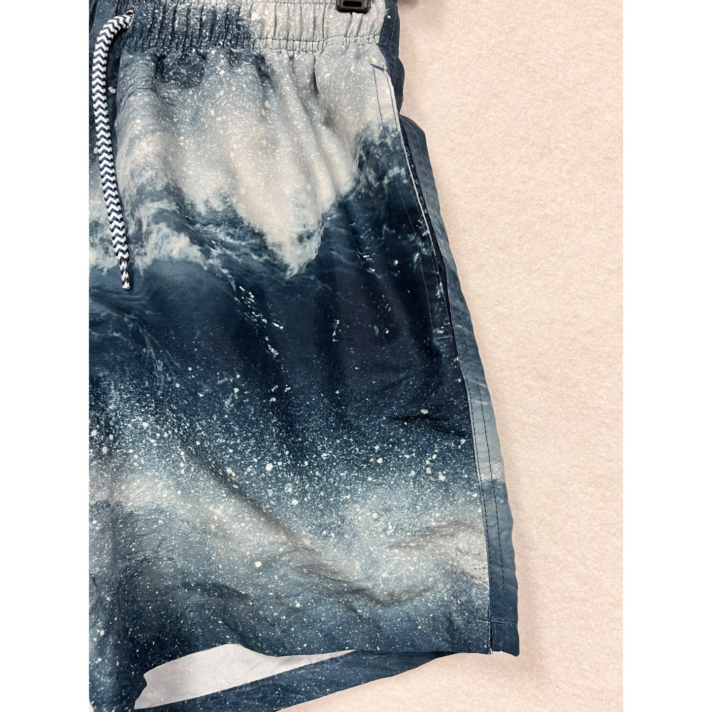 Franks Youth Ocean Wave Print Swim Shorts #6060
