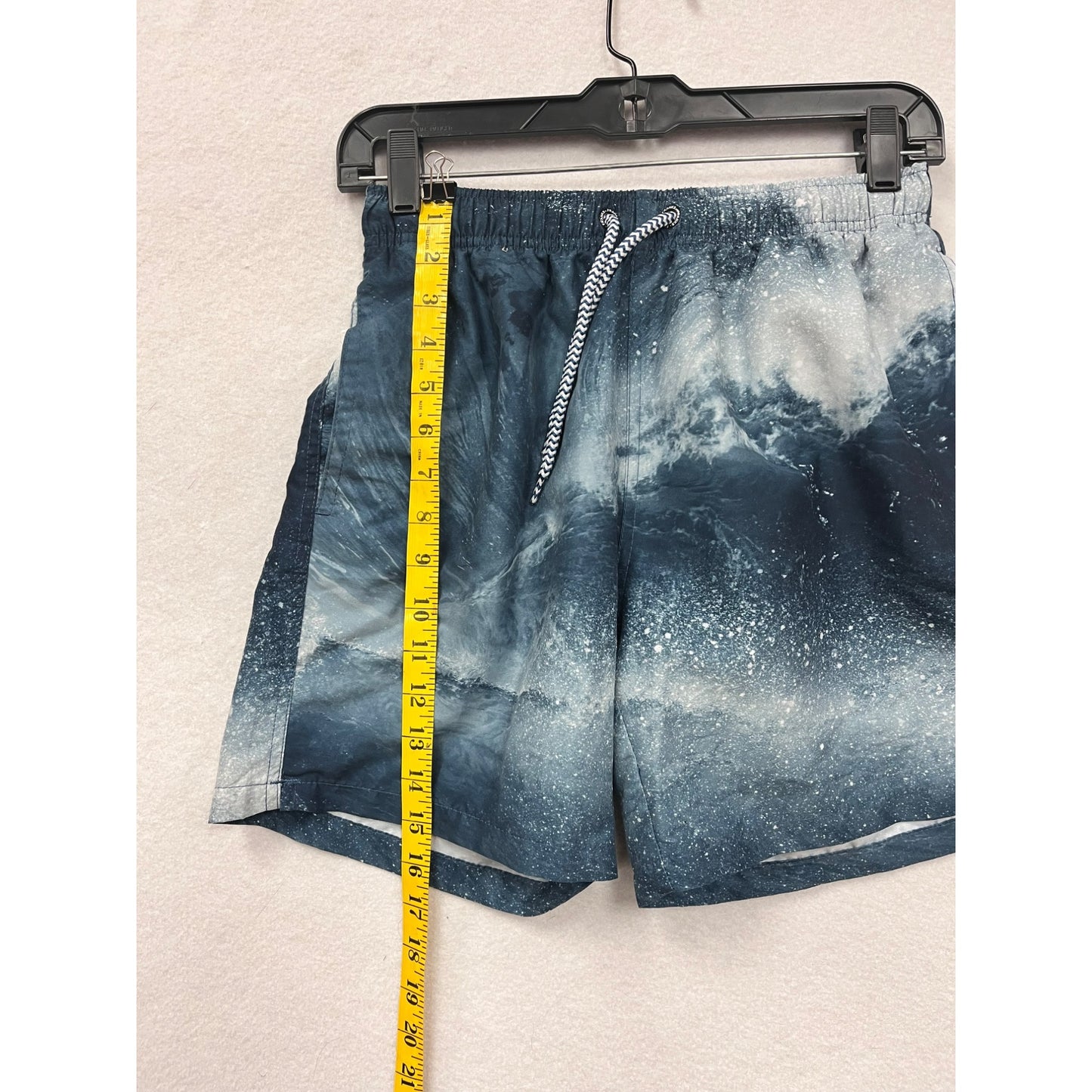 Franks Youth Ocean Wave Print Swim Shorts #6060