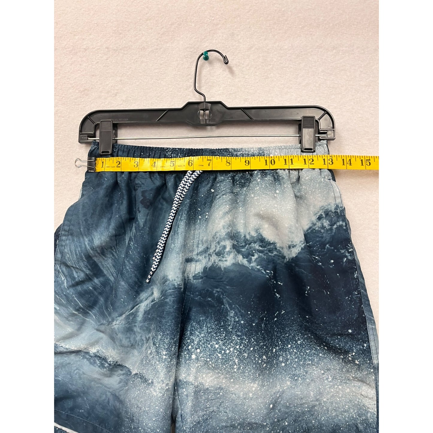 Franks Youth Ocean Wave Print Swim Shorts #6060