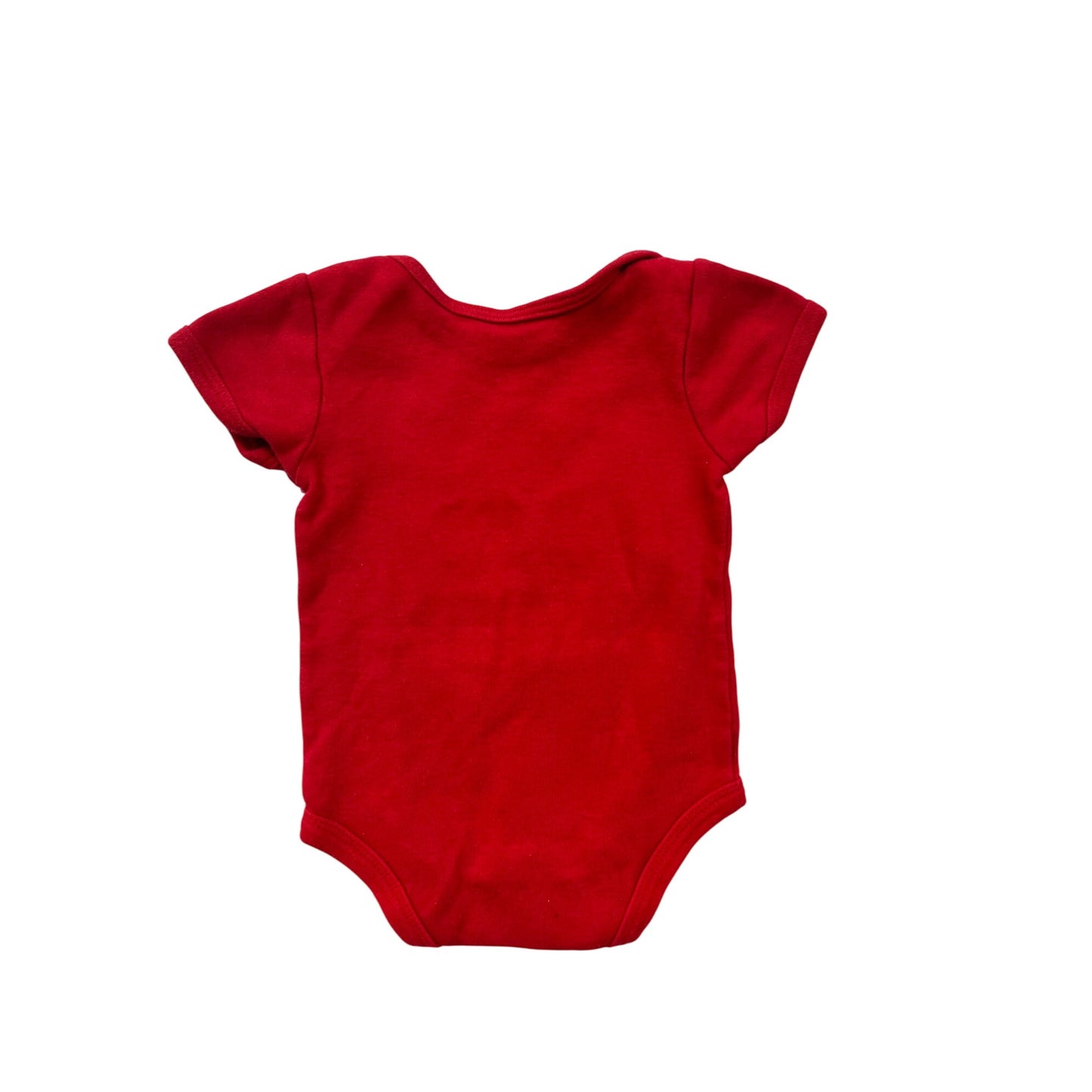 Chicago Cubs Red Baby bodysuit 0/3M “Take Me Out To The Ballgame” #6458