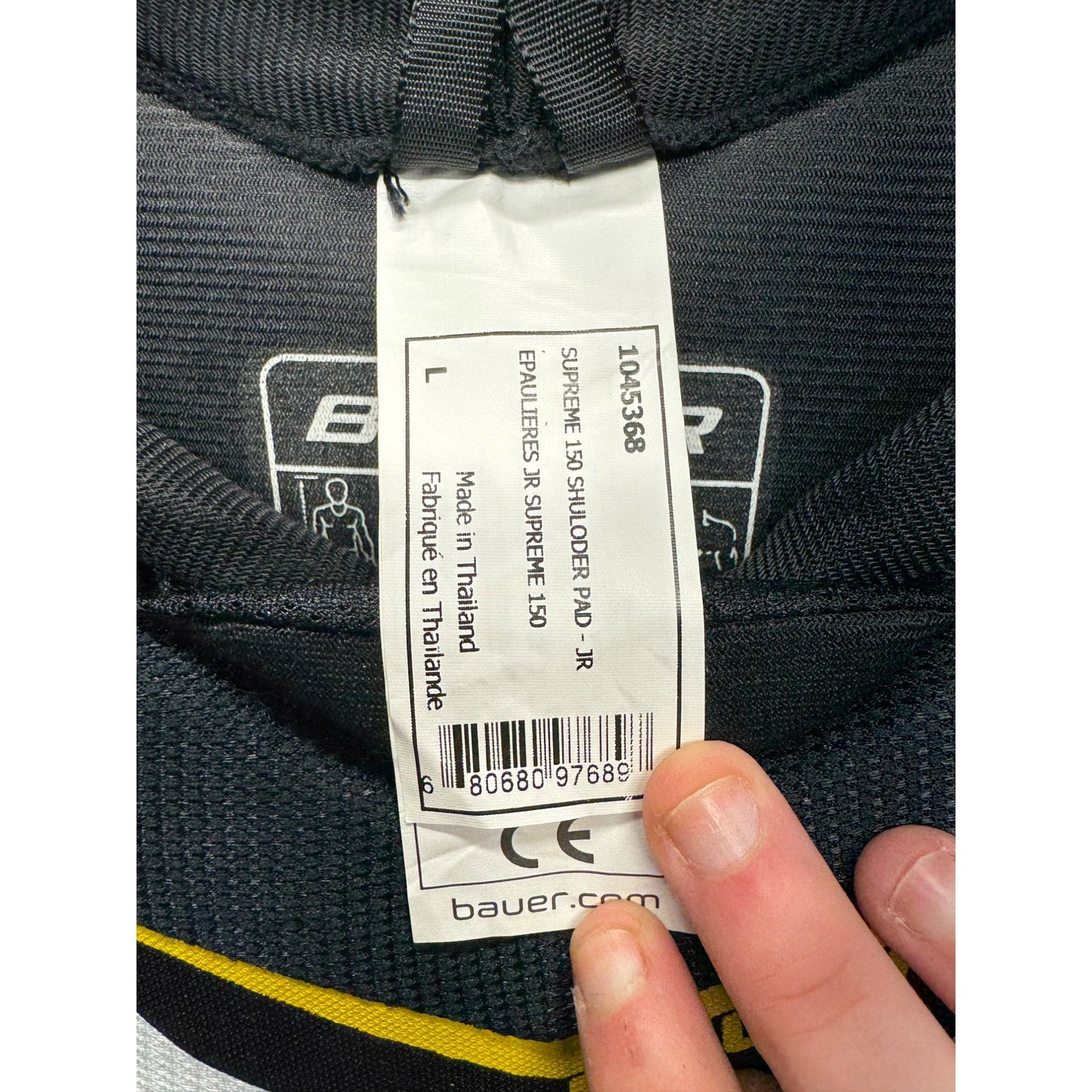 Kids Bauer Shoulder Pads BNWT#5560