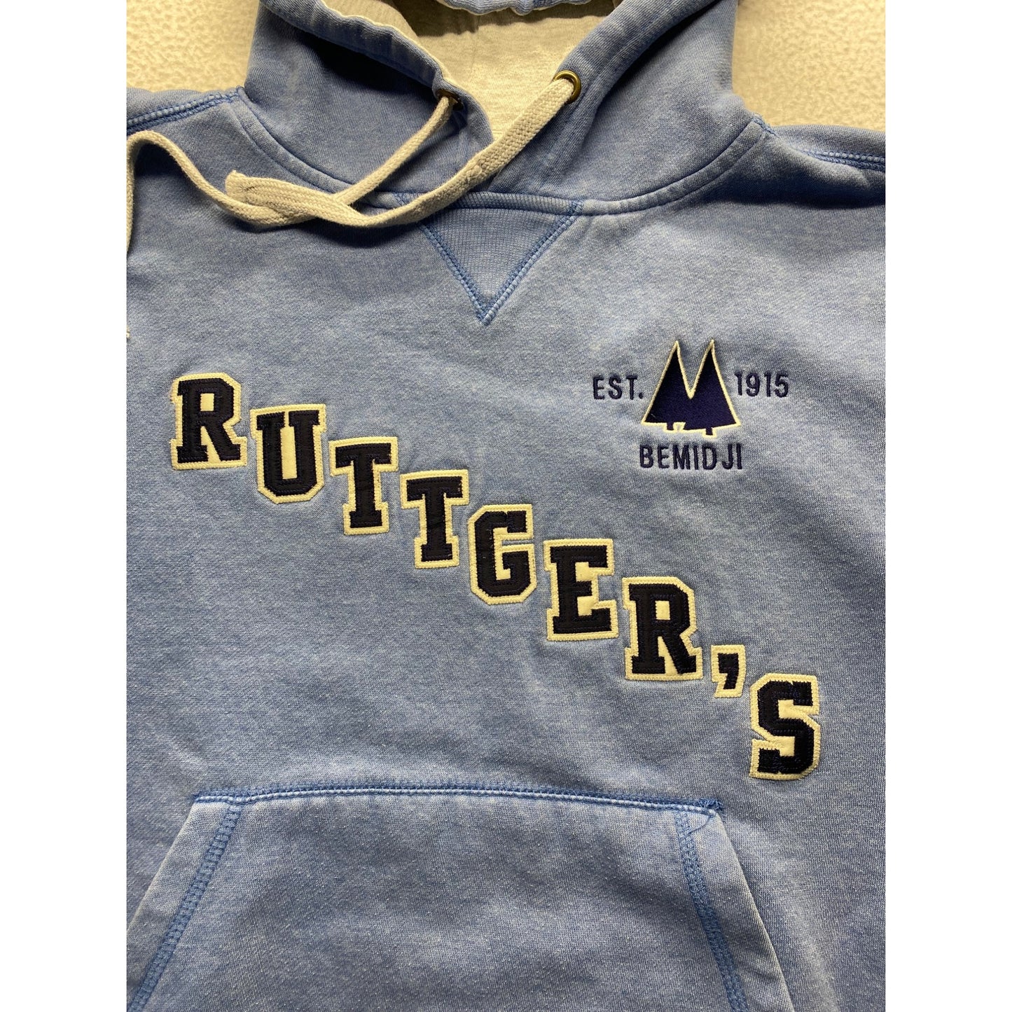 Ruttgers Bemidji Blue Hoodie Medium #7137