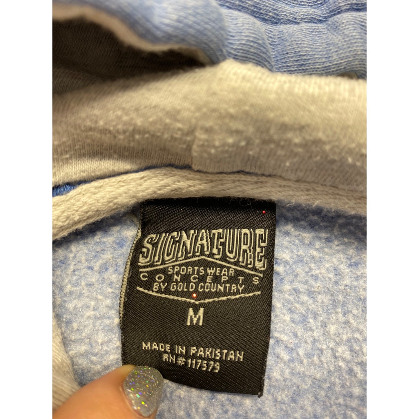 Ruttgers Bemidji Blue Hoodie Medium #7137