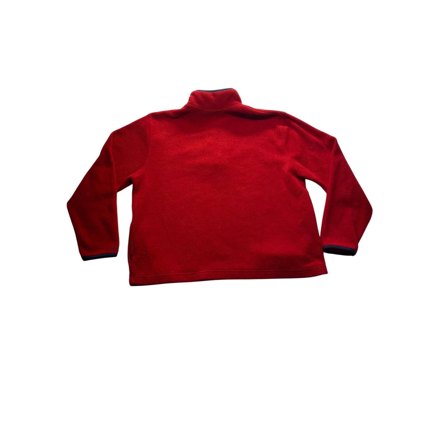Old Navy Outlet Red Fleece Pullover Quarter-Zip Jacket XXL #7102