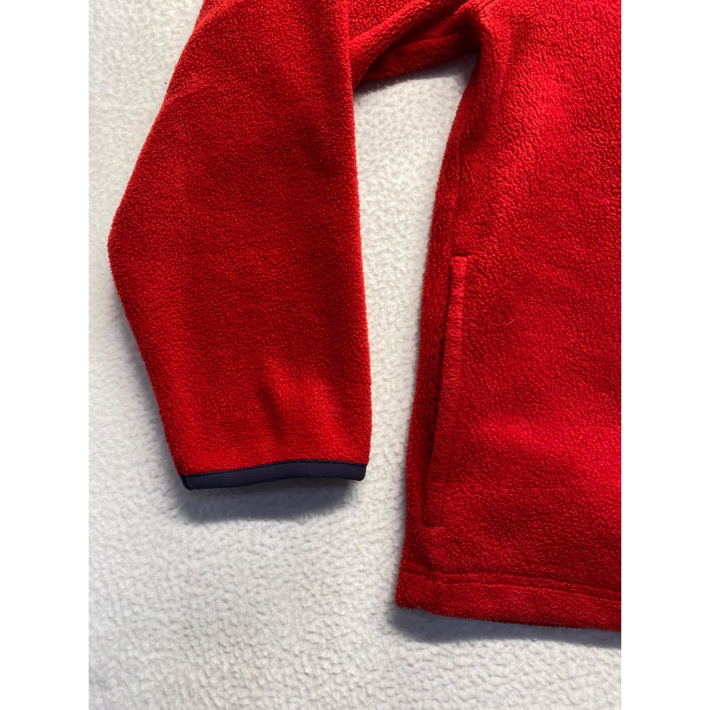 Old Navy Outlet Red Fleece Pullover Quarter-Zip Jacket XXL #7102