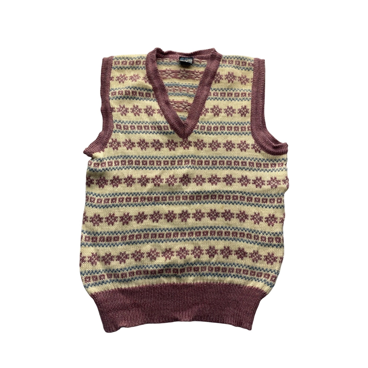 Women’s Vintage Dale Of Norway Wool Sweater Vest #5678